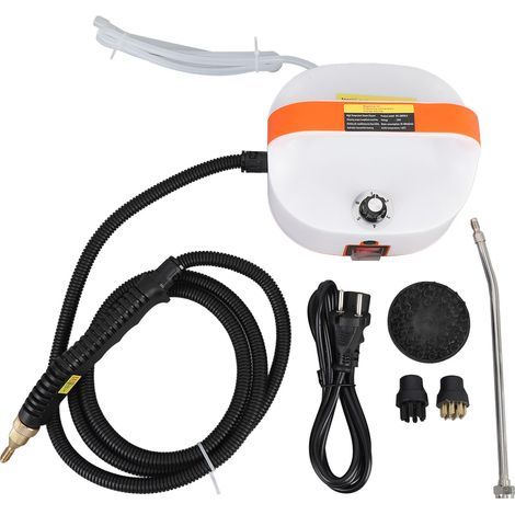 Handheld Portable Steam Cleaner 50-400ML/MIN, 6 Speeds, Multifunctional, High Pressure - EU Plug 220V (1/5)