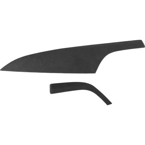 Housse de tableau de bord et de grille d'aération côté passager en daim intégral pour BMW Série 1, Série 2, F20, F21, F22, F23 2011-2016, gris foncé. (1/5)