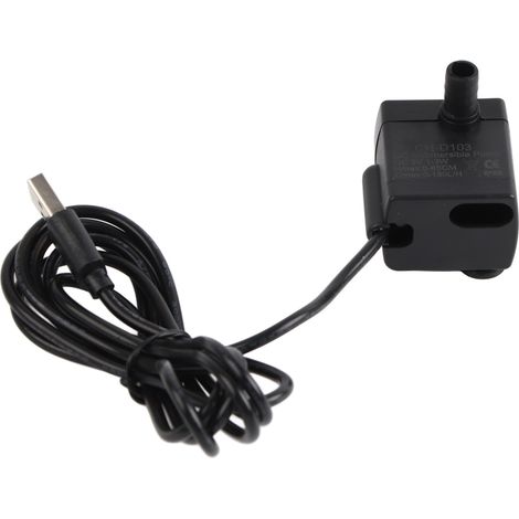 Pompe à eau submersible 5V pour aquarium, fontaine intérieure et bassin (1/5)