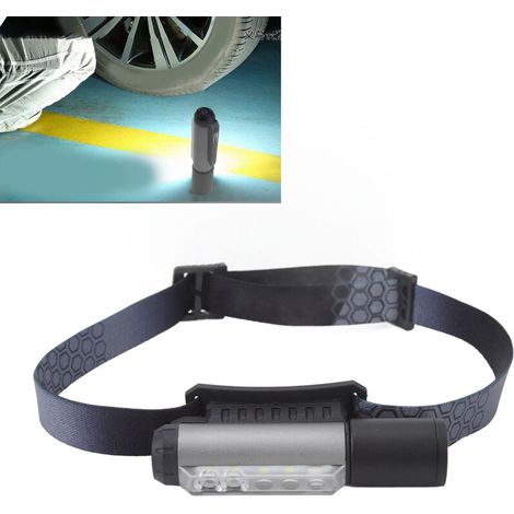 Lampe frontale LED 30 W, rotation à 180°, lampe torche ultra-lumineuse, longue portée, portable, avec aimant, DUBUNS (1/5)