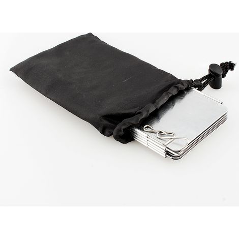 Réchaud à gaz pliable de survie à 9 plaques avec pare-vent en métal pour le camping (1/5)