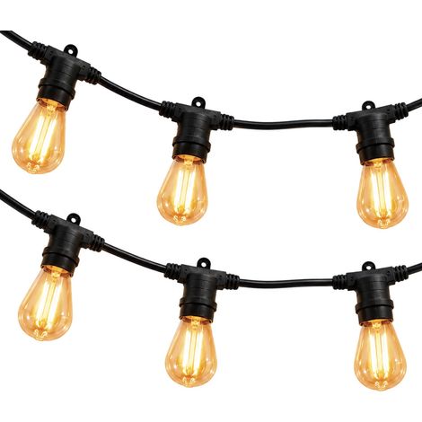 Link Me Light LED string lights - 10 bulbs - E27 socket - warm white - 5m (1/5)