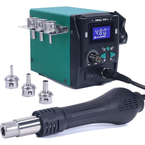 Pistola de aire caliente, boquilla de fácil reemplazo, control de temperatura versátil, 1 unidad, 220 V (1/2)