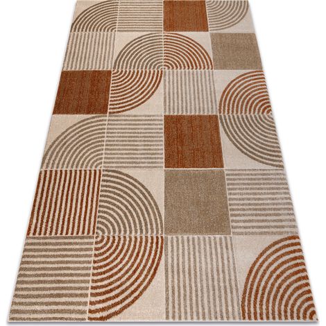 Teppich ARCANA 2160 creme / orange, geometrisch, modern beige 120x170 cm (1/5)