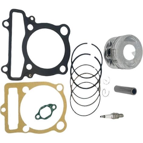 Kit cylindre moteur 83 mm (bougie, joint, segments, chemise de piston) pour Yamaha Warrior 350 (YFM350X) 1987-2004 (1/5)