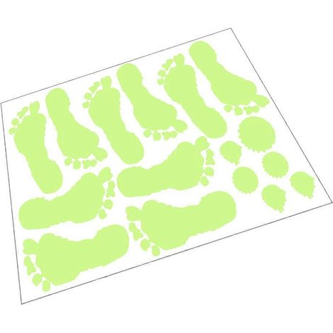 1 feuille de décoration de fenêtre d'Halloween, autocollant lumineux sanglant et terrifiant (1/5)