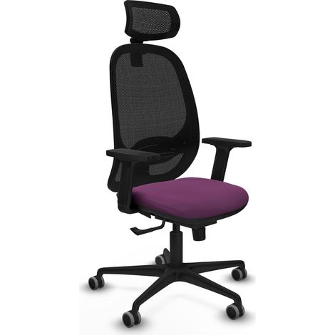 Ergonomischer Stuhl piqueras y crespo Cilanco schwarz Kunstleder (1/2)