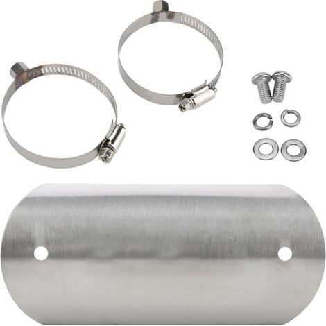 Cubierta protectora anti-calor para conducto central de motocicleta para tubo de conexión (1) (1/4)