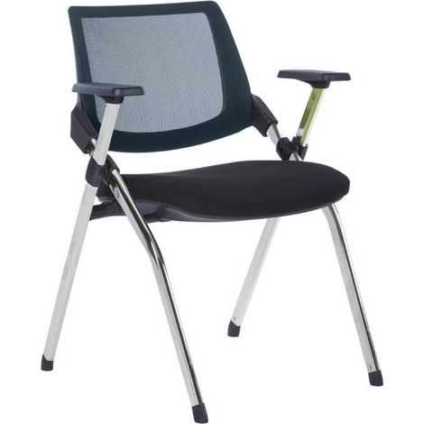 POLTRONA BRIFING Grigia 61x60xH80cm M0334-03 ufficio Visitors