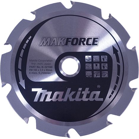 MAKITA B-32100 DISCO HM 165/20/10D