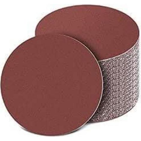 Schleifpapier 150mm Klett 80 Körnung 40 Stück Metall Holz 80 Grit (1/5)
