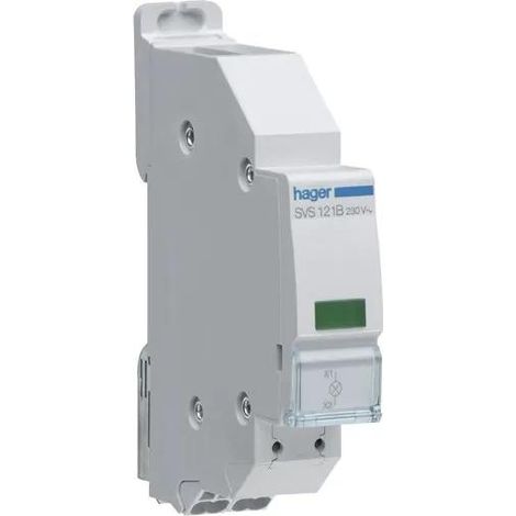 Elektrischer Zubehör Leistungsschalter Hager Grün 230 Volt