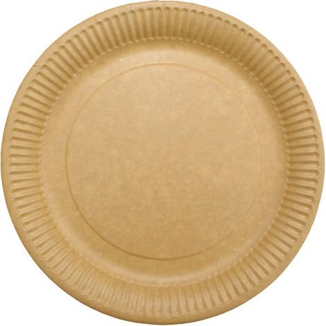 ASSIETTE RONDE KRAFT 22CM X50 SPHERE - ASSB22V1
