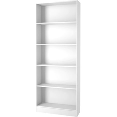 KIT LIBRERIA 80X26XH203 CM 71777-49 BIANCO- TVILUM APS- 1,0 pz