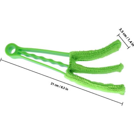 Brosse de nettoyage pour stores vénitiens compatible avec clavier d'ordinateur monobloc (1/4)