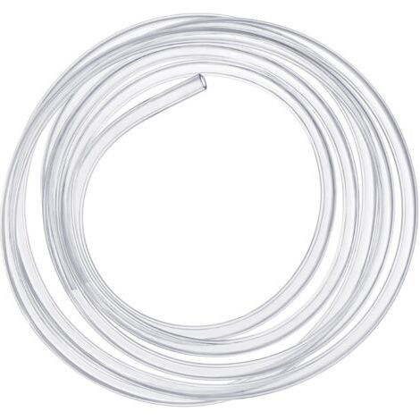 Tuyau PVC Souple Tube Plastique Transparent Tuyau Aquarium de 2 Mètres, 16 × 20mm, pour Baignoire Piscine Aquarium Pulvérisateur
