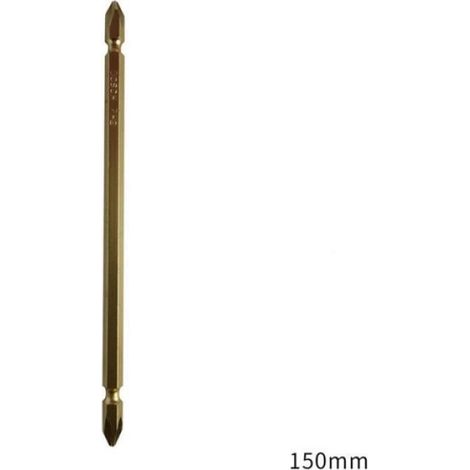BOSCH Mèche dorée 150mm Embout de tournevis Phillips Tournevis électrique 1pc (1/4)