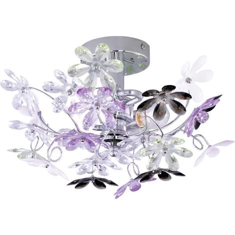 Plafonnier Fleur Moderne R20012017 Rl (1/3)