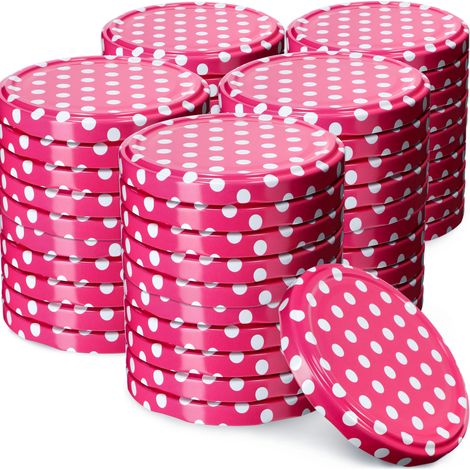 KADAX 50x Jar Caps Fi 82 Caps pour bocaux couvercles conserves (1/5)