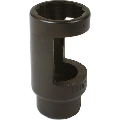 Douille 1/2 ouverte pour injecteur diesel 28 mm Volvo Scania