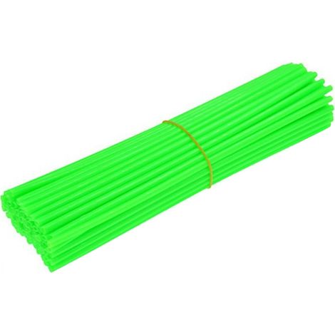 72 protections décoratives universelles pour rayons de vélo (VTT, motocross, vert) (1/5)