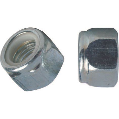 Dado autobloccante zincato - mm.4