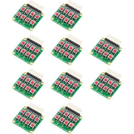 2x4, 4x2 und 8-Tasten-Matrix-Tastatur V1.00 für AVR PIC 2x4 Modul. (1/5)