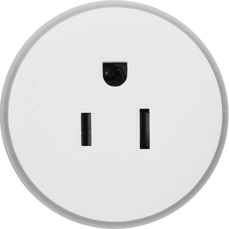 Prise intelligente WiFi avec minuterie pour téléphone mobile, contrôle à distance domotique, prise programmable (1/5)