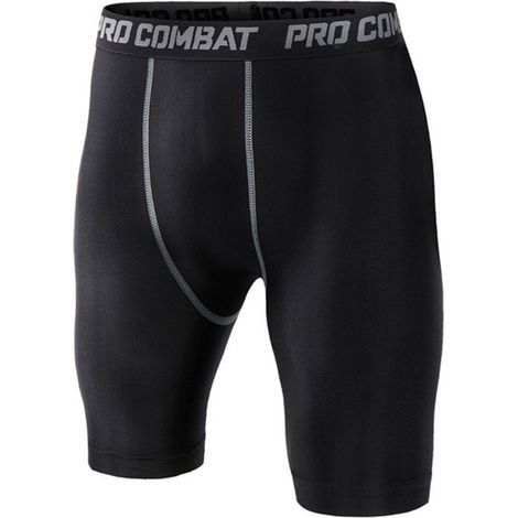 Collants de compression longs pour hommes, séchage rapide, leggings de sport pour la salle de gym et le fitness, shorts de course (1/5)