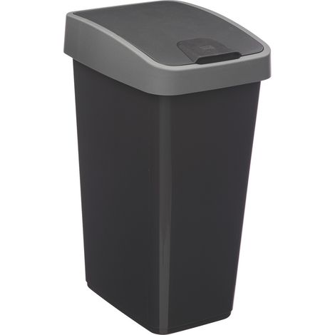 Poubelle 25 Litres 2 systèmes d'ouverture - Five (1/5)