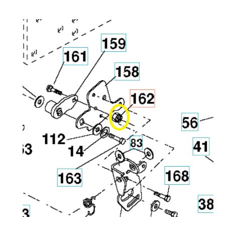 Dado Husqvarna LTH130 873680400