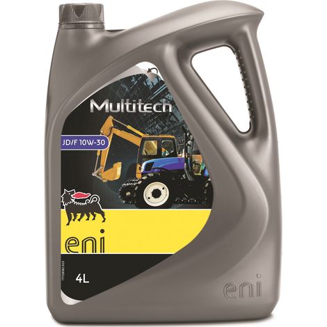 ENI 128197 - ACEITE ENI MULTITECH JD/F 10W30 (80W) , 4 LITROS