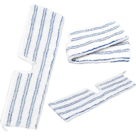 Convient aux tampons de balai ménager en microfibre o-cedar, utilisation humide et sèche, ensemble de 3 pièces. (1/5)