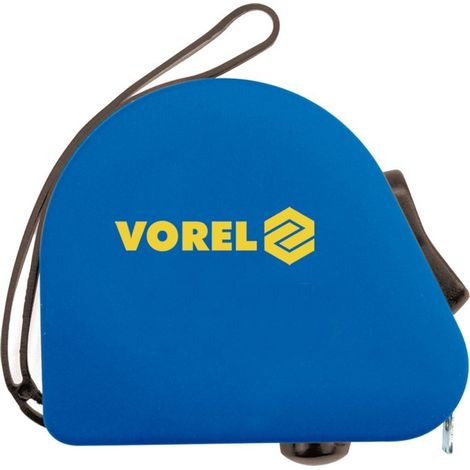 Cinta métrica flexible azul marino de 10 m x 25 mm 10139 vorel (1/2)