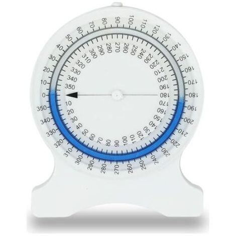 Inclinomètre de physiothérapie anti-fuite, plage de mesure précise de l'amplitude des mouvements, inclinomètre de physiothérapie anti-fuite pour étudiants et professionnels