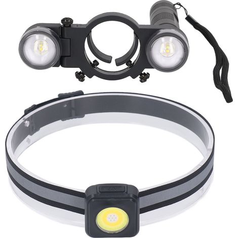 Kit de pulvérisation peinture avec éclairage LED réglable, buse et éclairage de godet pour voiture (1/5)