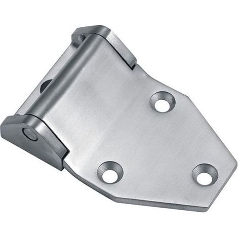 Stahltürscharniere – geeignet für Kleiderschränke, Wohnmobile und Transporter. Abmessungen: 10,9 cm x 7 cm x 0,5 cm. (1/5)
