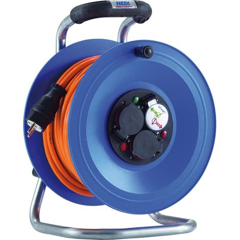 Kabeltrommel Kunststoff H07BQ-F 3G1,5 40 m Hedi (1/4)