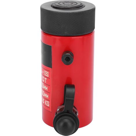 Vérin hydraulique séparé rouge ultra-fin CLL-1050, accessoire industriel, 10 tonnes, course 50 mm (1/5)