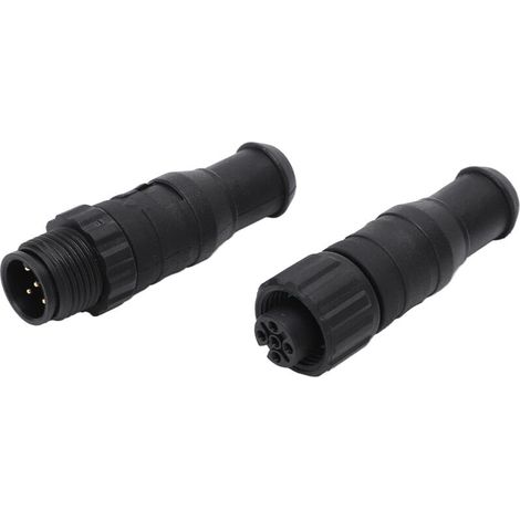 2 pièces Marine pour NMEA 2000 terminateurs M12 mâle femelle 5 broches IP67 étanche réseaux Lowrance (1/5)