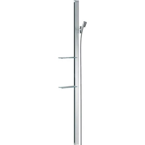 HANSGROHE 27645000 Barre de douche Unica'E 1500 mm chrome (1/3)