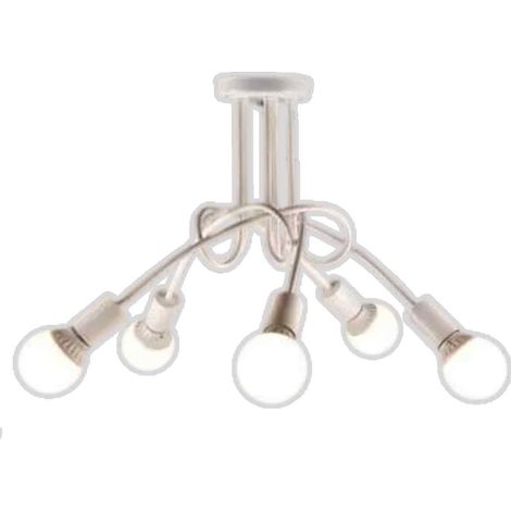 Plafonnier minimaliste moderne, lampe créative pour chambre ou salon, lampe de couloir, lampe en fer forgé pour restaurant ou salon de thé. (1/5)