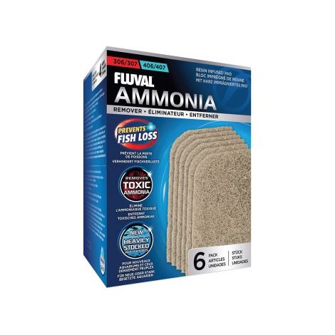 Almohadilla elimina amoniaco para filtro Fluval 07