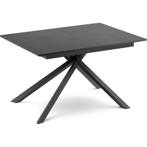 Pluto,  Tavolo allungabile con top in melaminico Cemento grigio (90cm X 140-190cm H. 76cm)  Duzzle (1/5)