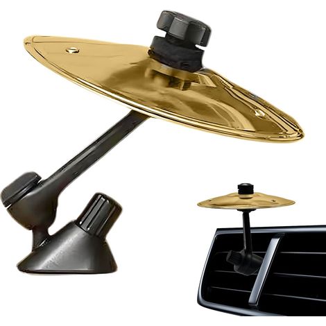Tambor de ventilación para coche, juguete de percusión infantil, instrumento decorativo para el interior del coche, ideal para viajes y desplazamientos diarios. (1/5)