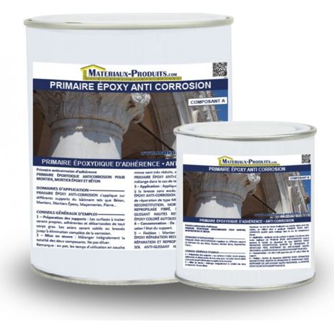 Primaire epoxy anti-corrosion - 1.5 Kg Jaune clair - MATPRO (1/3)