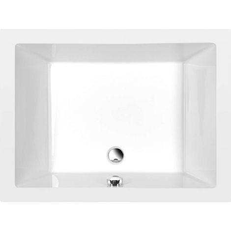 Polysan Deep - Piatto doccia profondo, 100x75x26 cm, bianco 72879