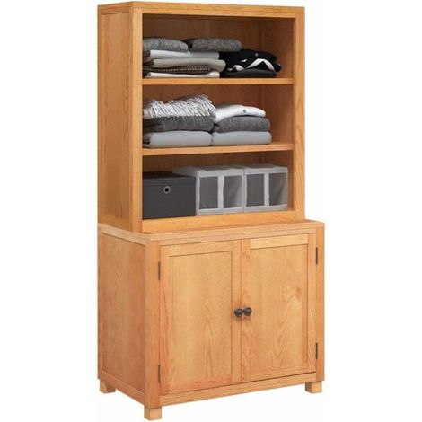 Ensemble de 2 Meubles de Rangement en Tissu, Pliable et Empilable, Boîtes de Stockage avec Couvercle et Poignées, Organisateur pour Chambre, Salon et Dressing - Marron (1/5)