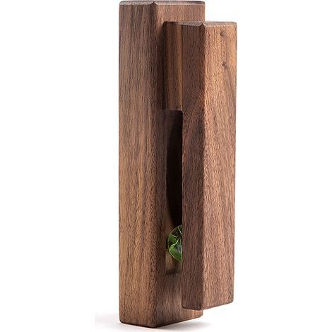 Wandhandtuchhalter aus Holz mit Haken für Küche und Bad (1/5)