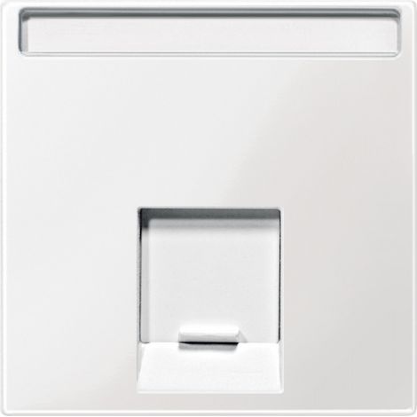 Schneider MTN469819 - Enjoliveur RJ45 SPL MPLAN BLC BRIL (1/3)
